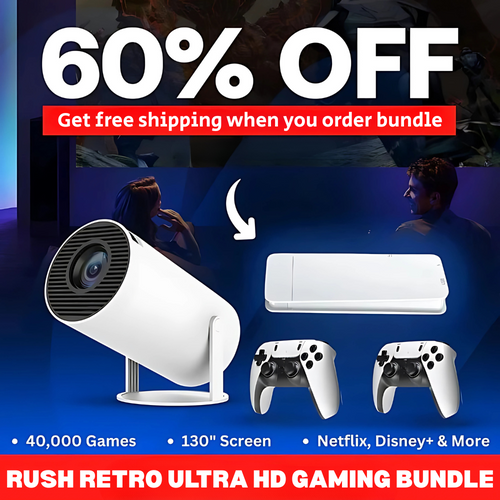 Rush Retro Ultra HD Gaming Bundle